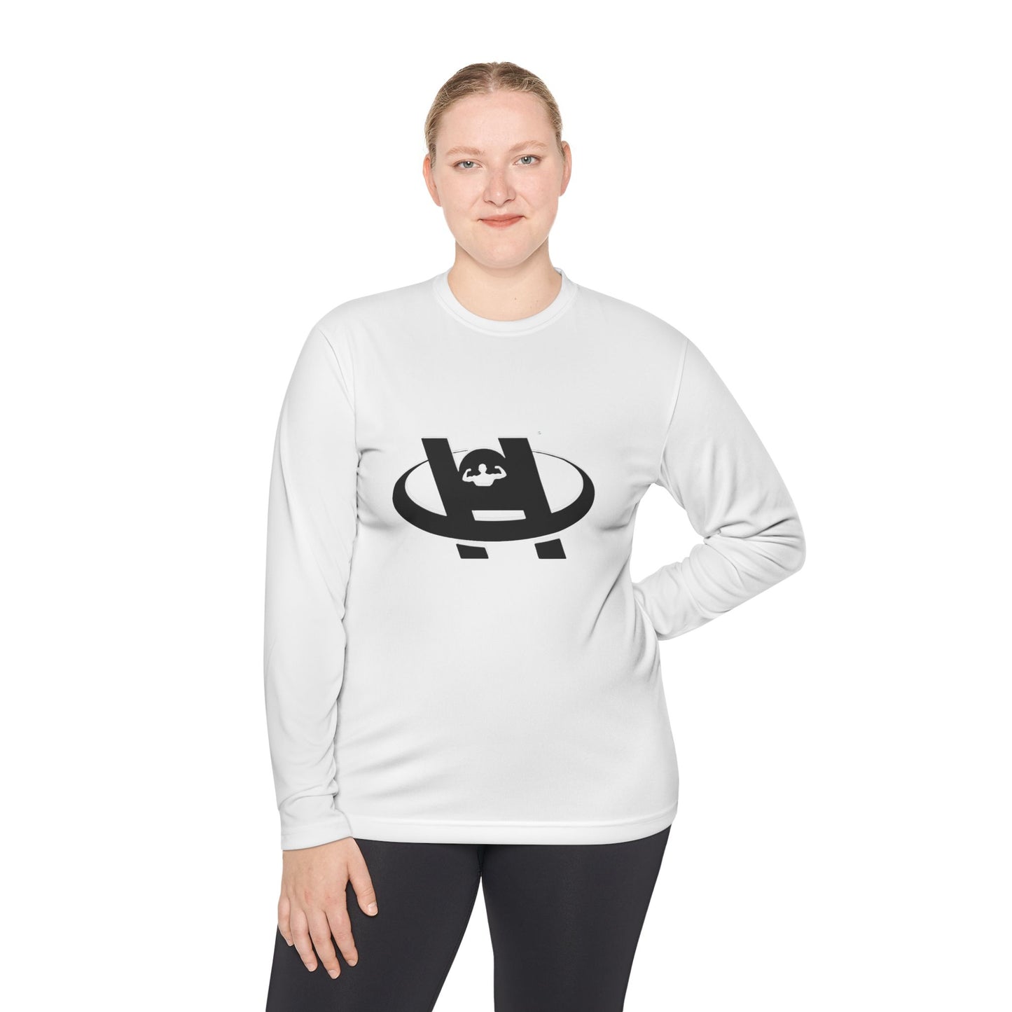 Unisex Hustle Health & Fitness Long Sleeve Tee - Fitness, Workout, Gym, Motivation, Sportswear