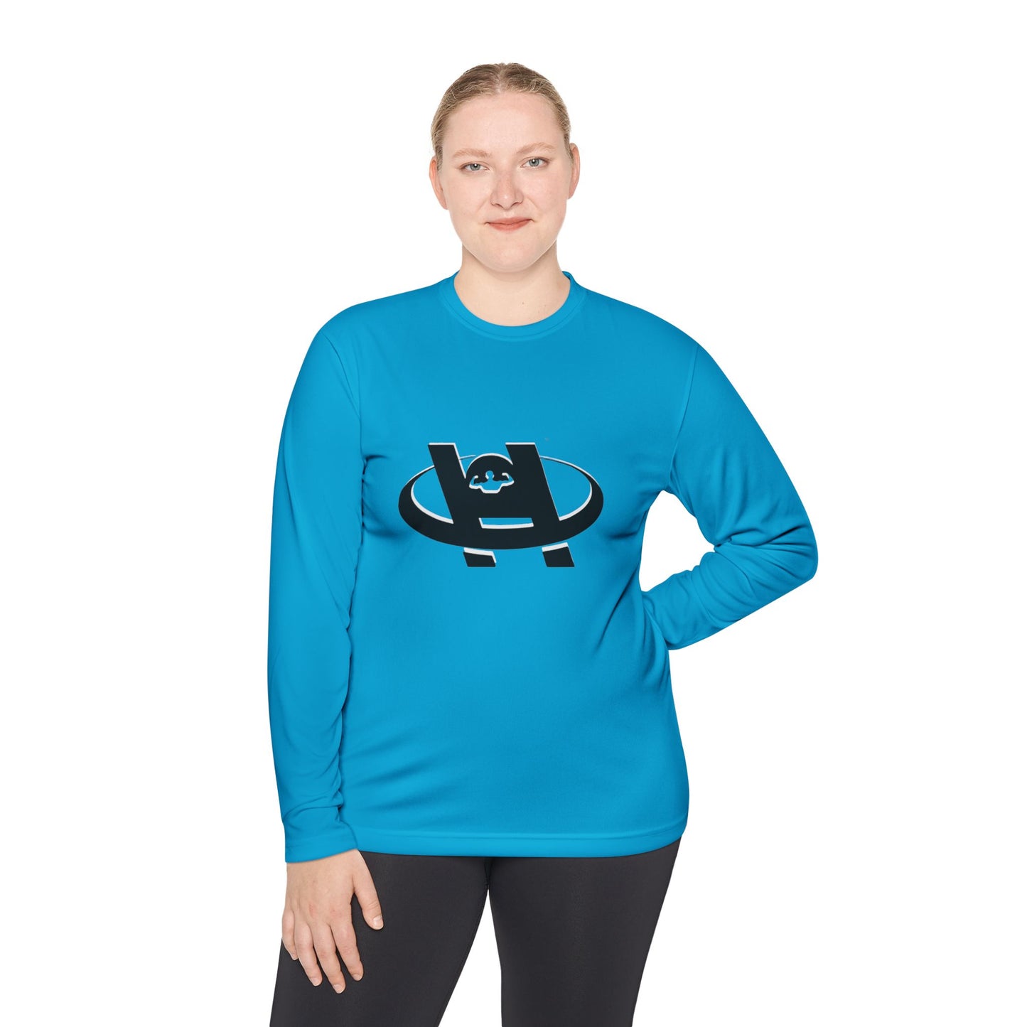 Unisex Hustle Health & Fitness Long Sleeve Tee - Fitness, Workout, Gym, Motivation, Sportswear