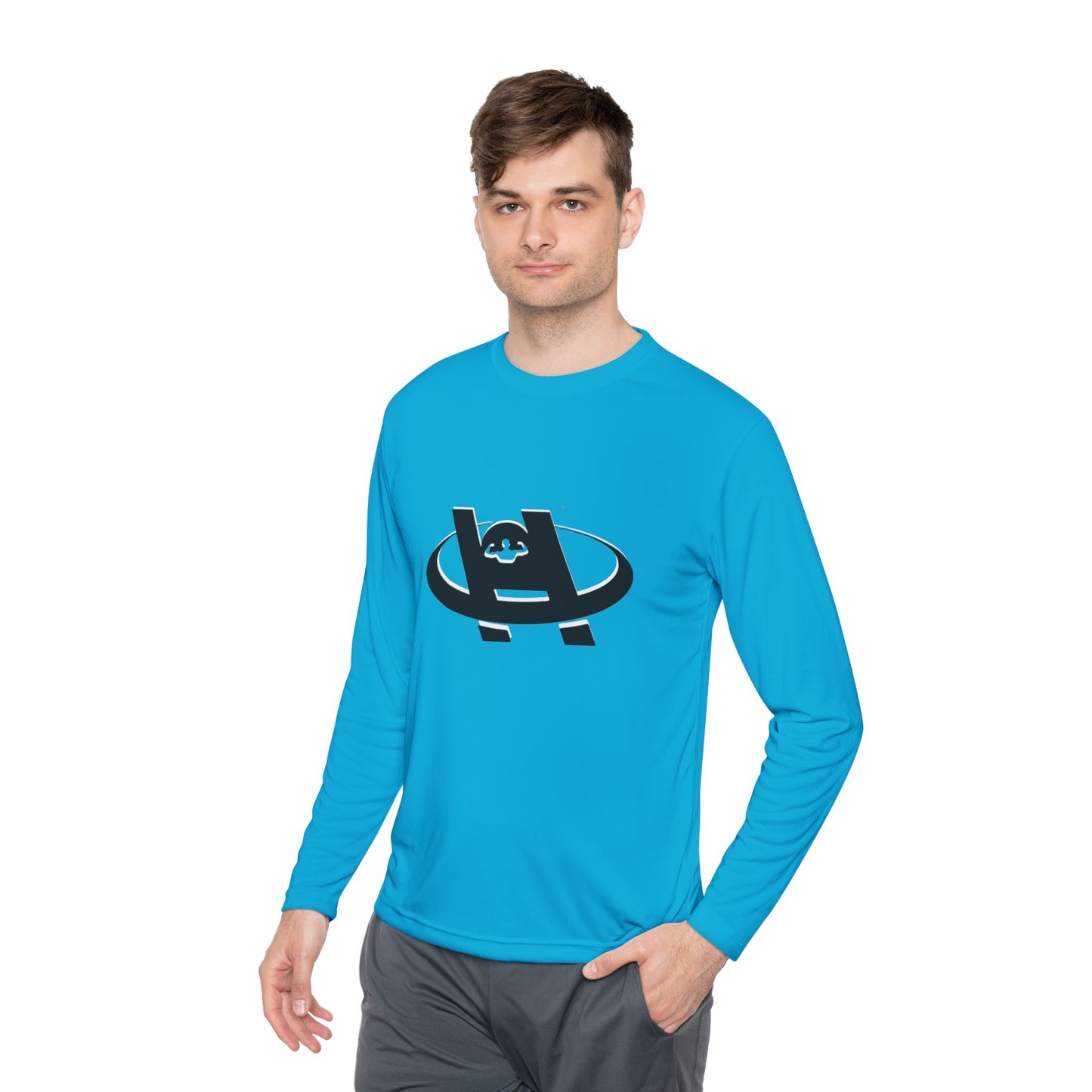 Unisex Hustle Health & Fitness Long Sleeve Tee - Fitness, Workout, Gym, Motivation, Sportswear