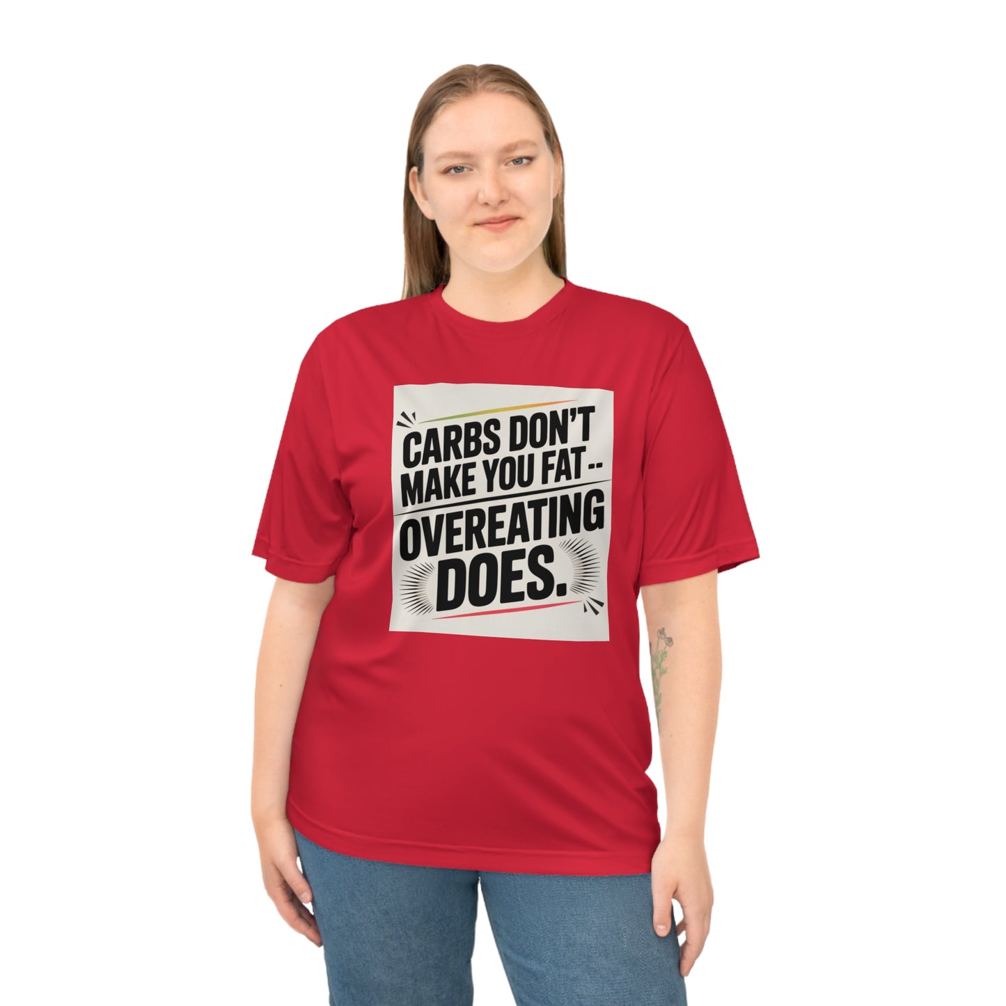 Performance Motivational T-shirt with Fitness Quote, Gym Shirt, Workout Tee, Casual Athletic Wear, Gift for Fitness Lovers