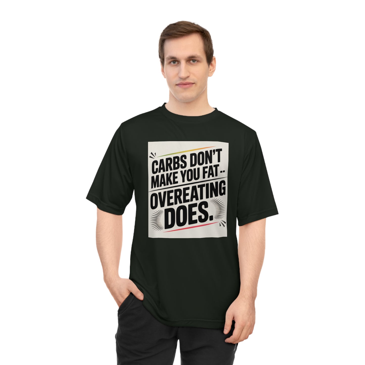 Performance Motivational T-shirt with Fitness Quote, Gym Shirt, Workout Tee, Casual Athletic Wear, Gift for Fitness Lovers