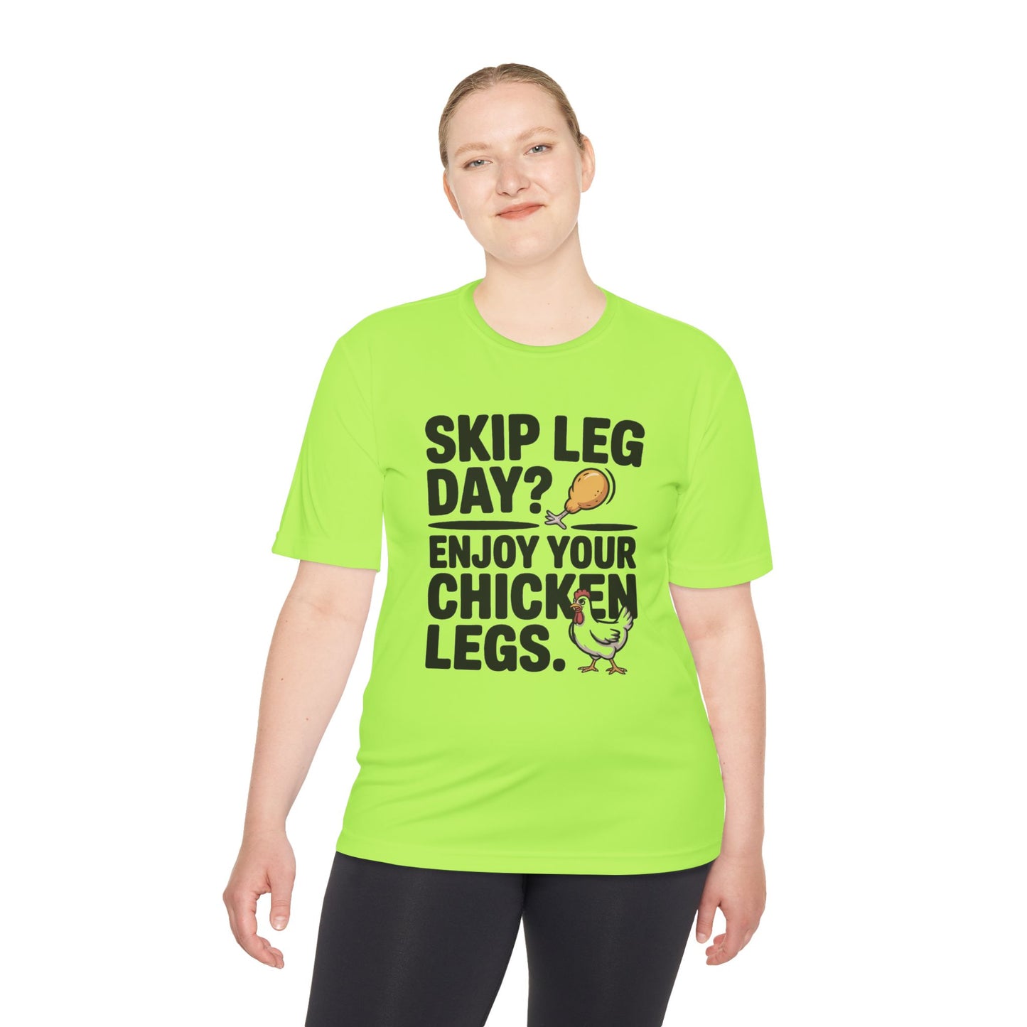 Skip Leg Day Tee Funny Fitness T-Shirt, Workout Humor Shirt, Unisex Sportswear, Gym Gift for Friends