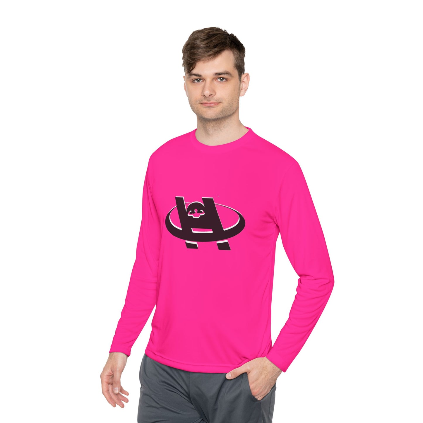 Unisex Hustle Health & Fitness Long Sleeve Tee - Fitness, Workout, Gym, Motivation, Sportswear