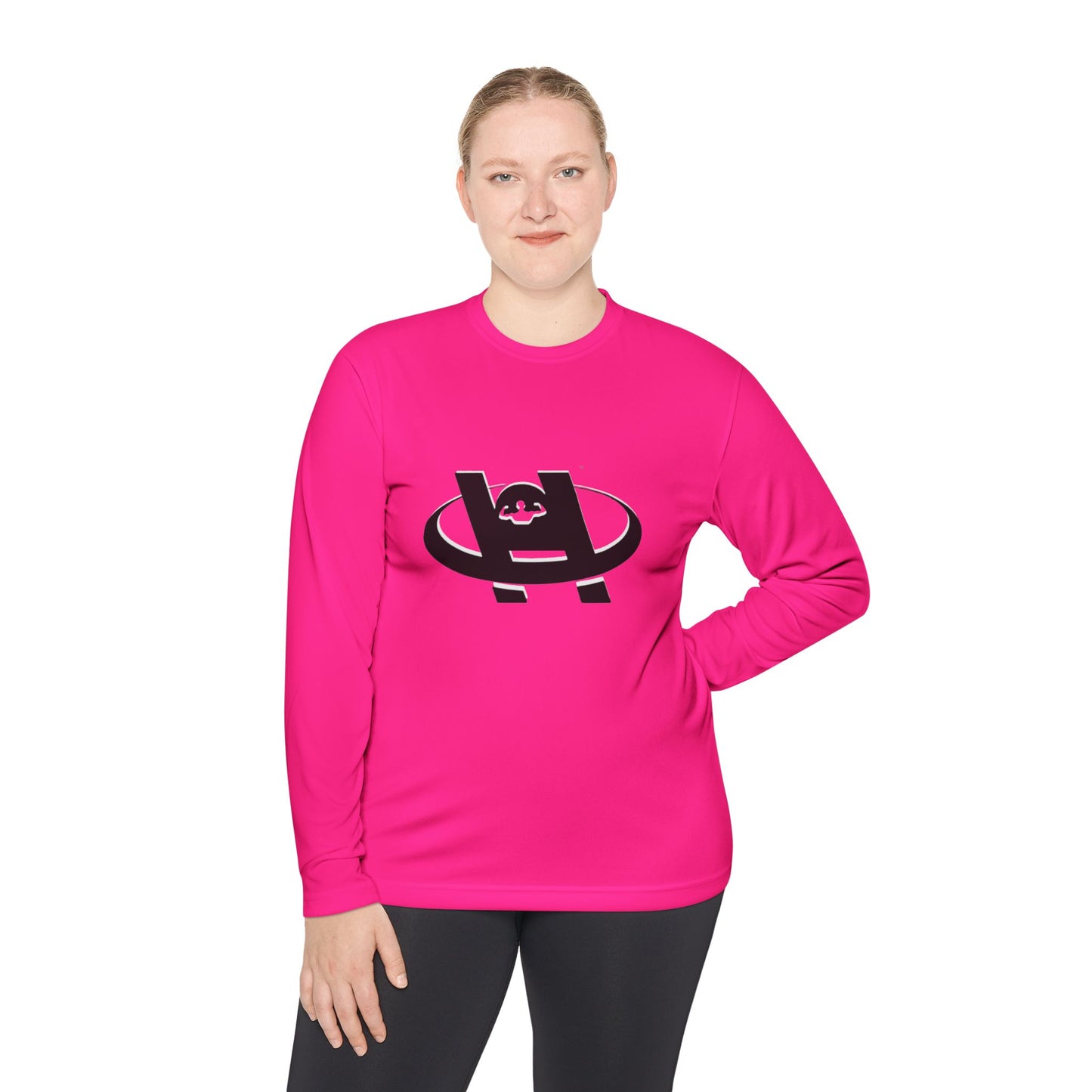 Unisex Hustle Health & Fitness Long Sleeve Tee - Fitness, Workout, Gym, Motivation, Sportswear