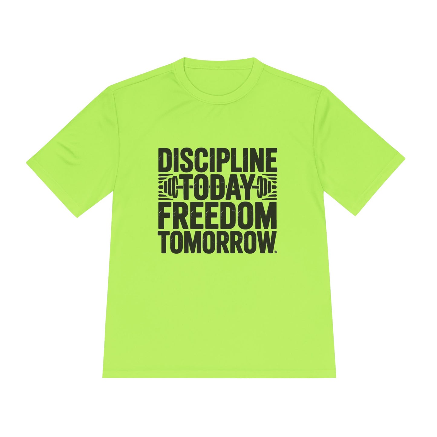 Unisex Fitness Motivation Tee , Discipline Today Freedom Tomorrow | Gym Shirt, Workout Gear, Inspirational Tee, Activewear Gift, Sports Apparel