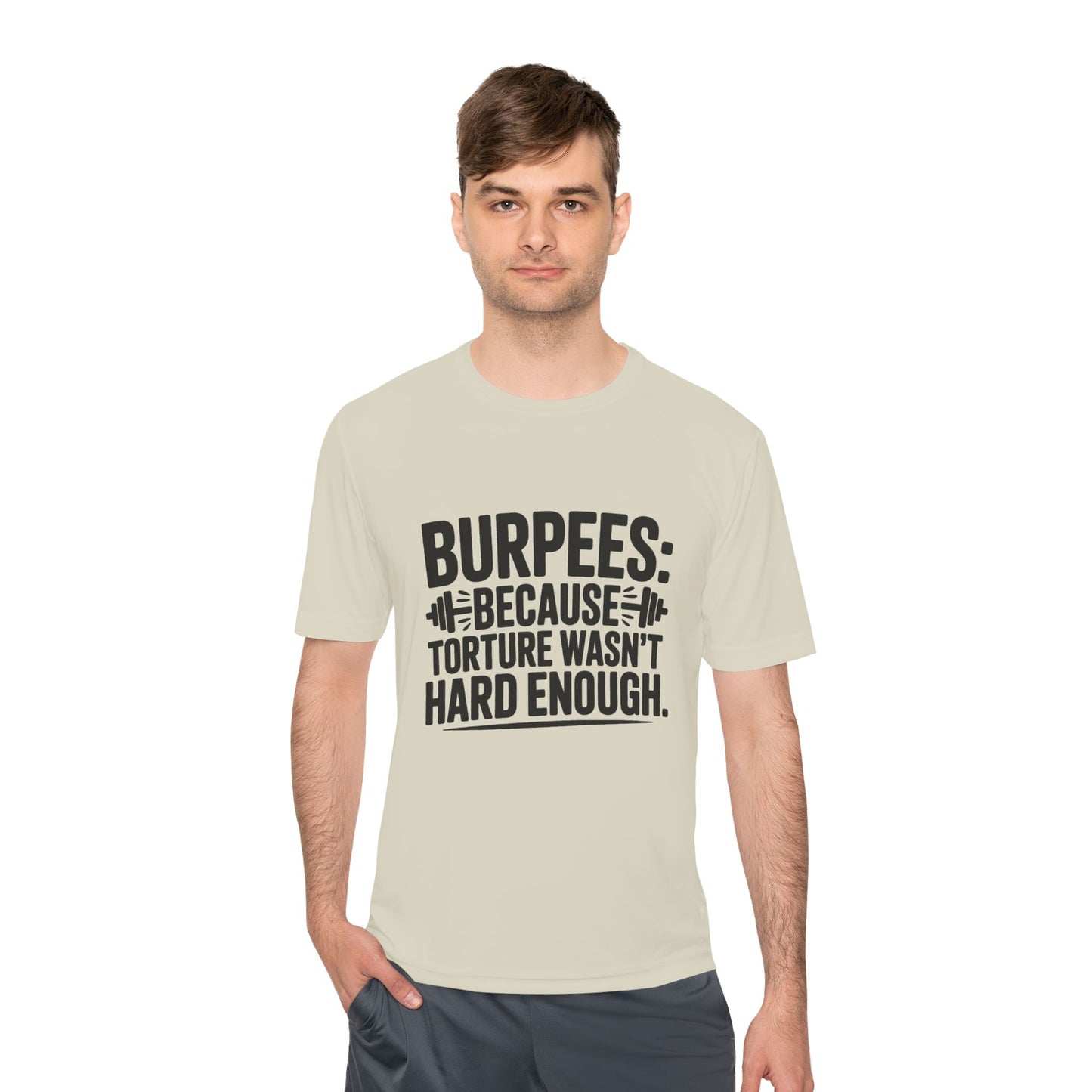 Unisex Workout Tee | Burpees Because Torture wasn't Good Enough Shirt | Fitness Gift | Gymwear | Sports Apparel | Exercise Top | Activewear