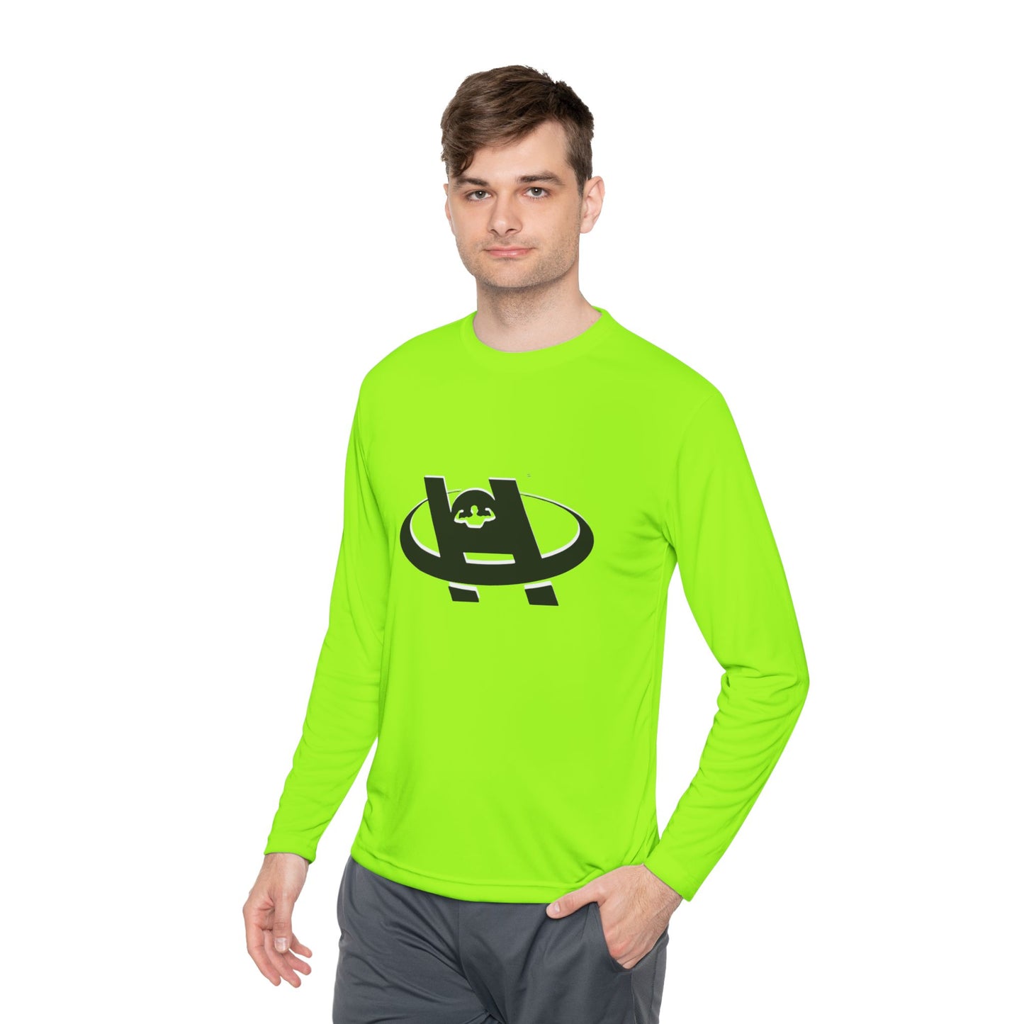Unisex Hustle Health & Fitness Long Sleeve Tee - Fitness, Workout, Gym, Motivation, Sportswear