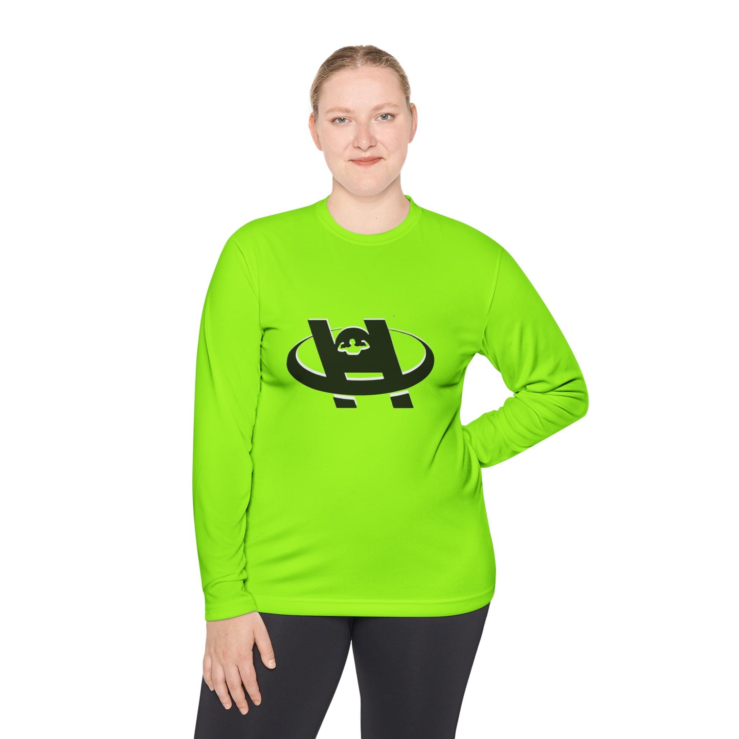 Unisex Hustle Health & Fitness Long Sleeve Tee - Fitness, Workout, Gym, Motivation, Sportswear