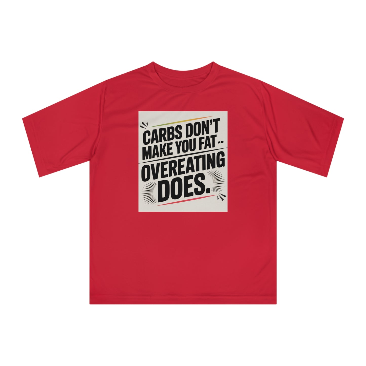 Performance Motivational T-shirt with Fitness Quote, Gym Shirt, Workout Tee, Casual Athletic Wear, Gift for Fitness Lovers