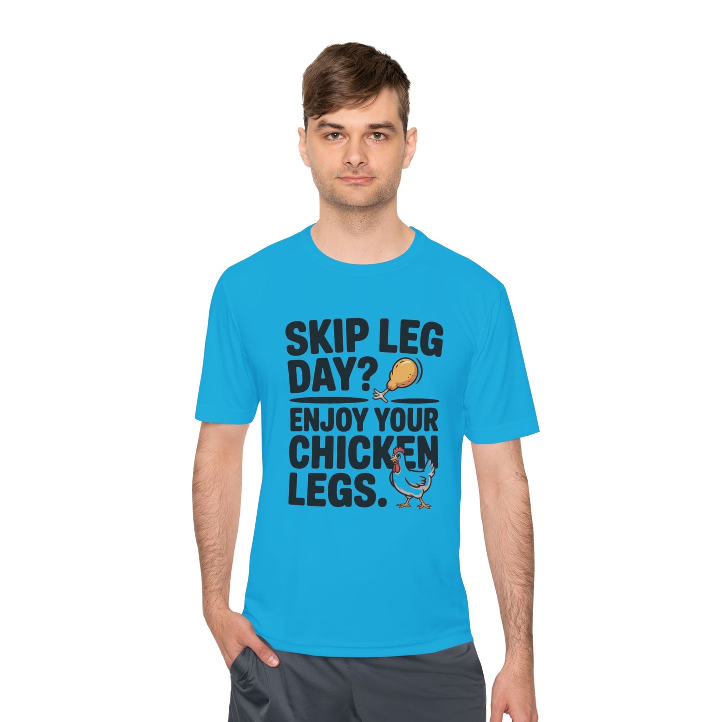 Skip Leg Day Tee Funny Fitness T-Shirt, Workout Humor Shirt, Unisex Sportswear, Gym Gift for Friends