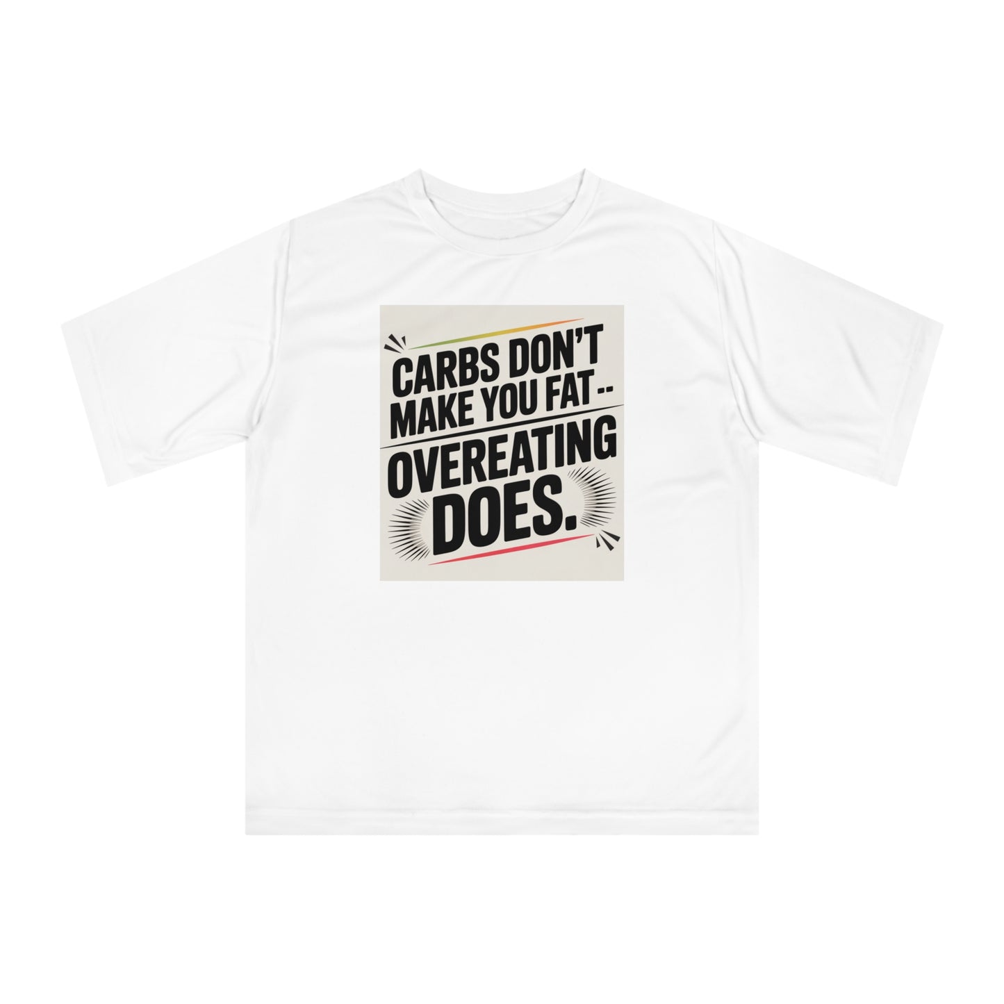 Performance Motivational T-shirt with Fitness Quote, Gym Shirt, Workout Tee, Casual Athletic Wear, Gift for Fitness Lovers