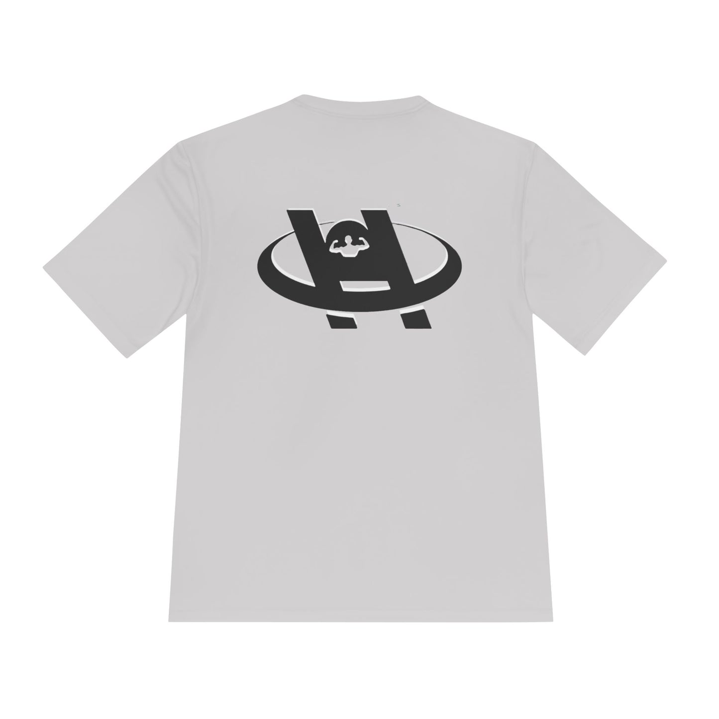 Hustle Unisex Moisture Wicking Tee, Workout Shirt, Athletic Wear, Gift for Fitness Enthusiasts, Motivational Tee, Casual Activewear