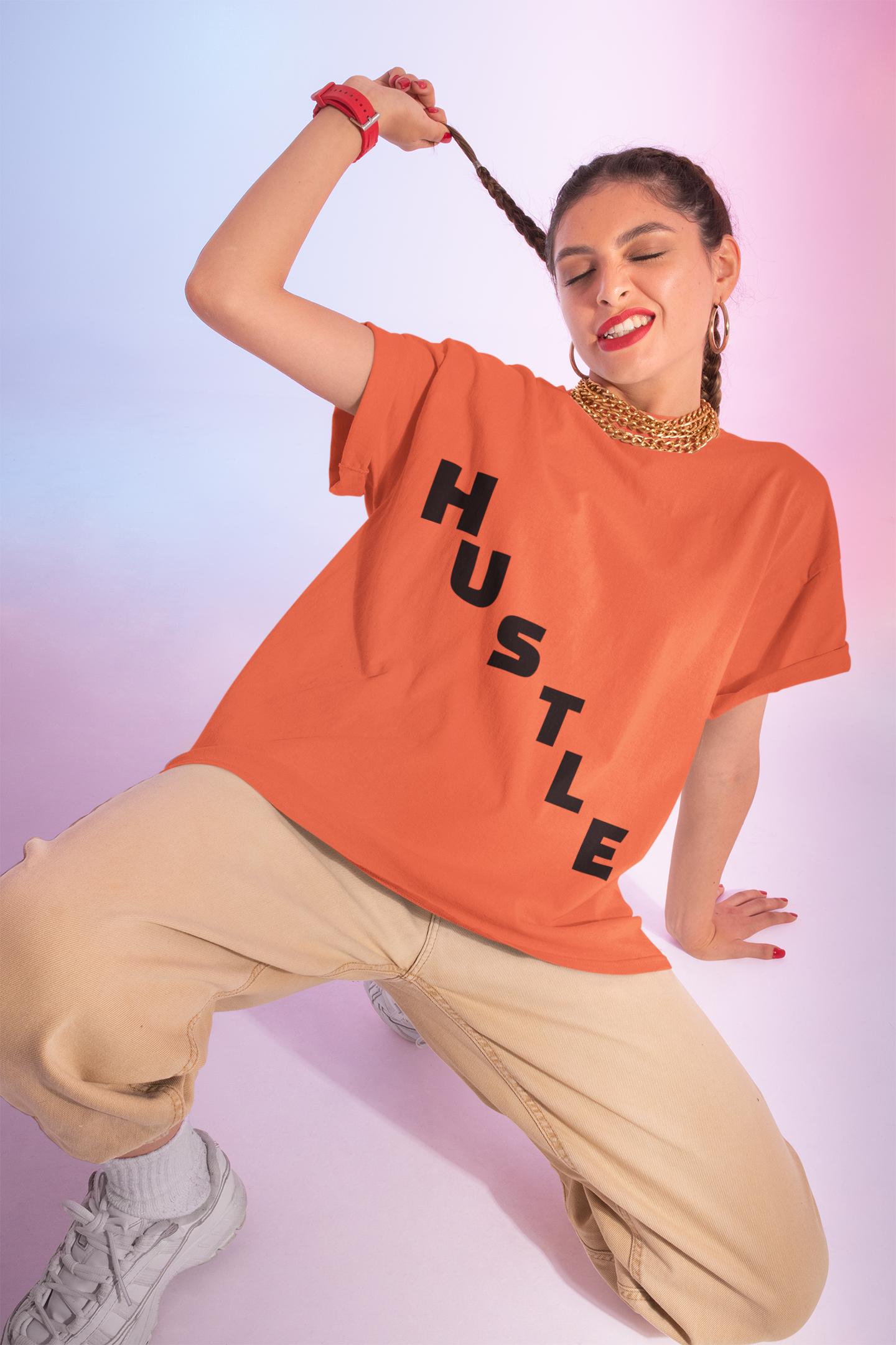 Hustle Unisex Moisture Wicking Tee, Workout Shirt, Athletic Wear, Gift for Fitness Enthusiasts, Motivational Tee, Casual Activewear