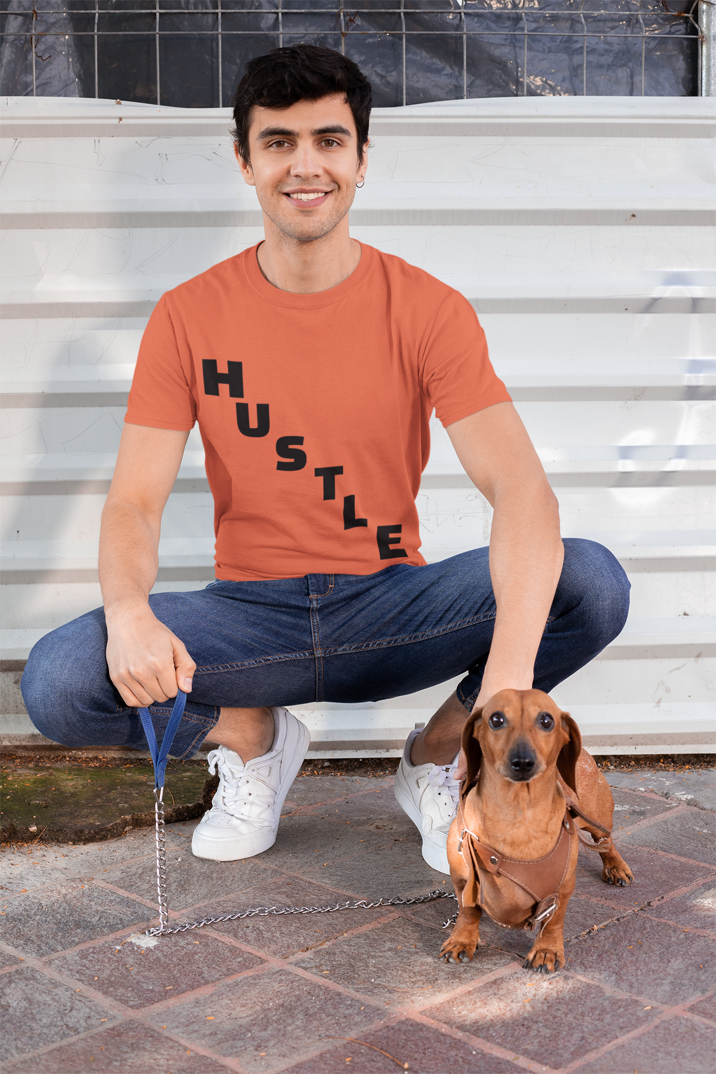 Hustle Unisex Moisture Wicking Tee, Workout Shirt, Athletic Wear, Gift for Fitness Enthusiasts, Motivational Tee, Casual Activewear