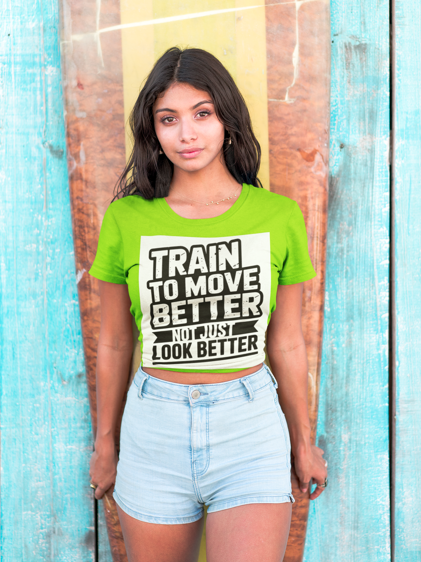 Train to Move Better Unisex Moisture Wicking Tee, Workout Shirt, Fitness Apparel, Gym Wardrobe, Motivational T-Shirt, Activewear
