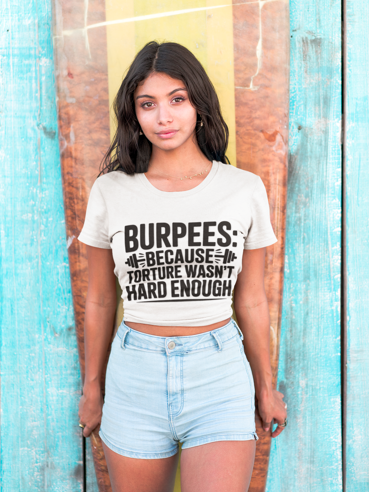 Unisex Workout Tee | Burpees Because Torture wasn't Good Enough Shirt | Fitness Gift | Gymwear | Sports Apparel | Exercise Top | Activewear