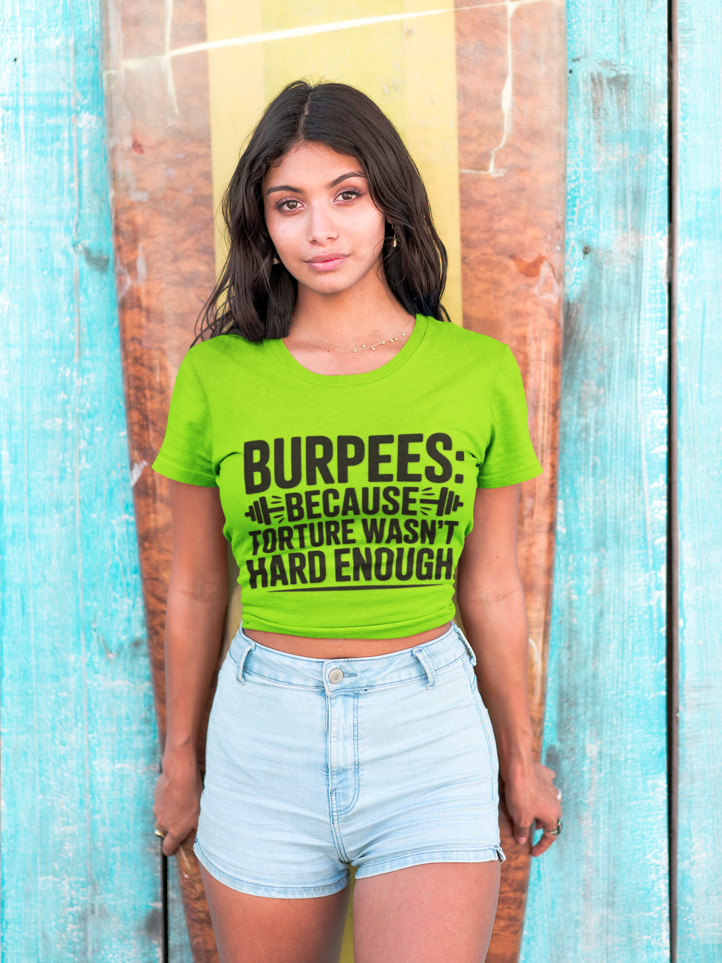 Unisex Workout Tee | Burpees Because Torture wasn't Good Enough Shirt | Fitness Gift | Gymwear | Sports Apparel | Exercise Top | Activewear