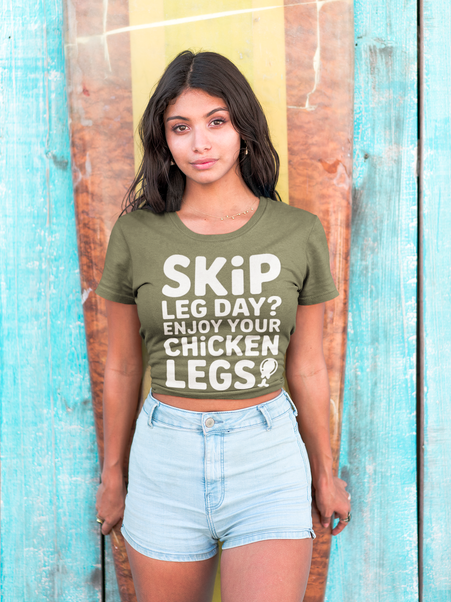 Skip Leg Day? Funny Unisex Tee, Workout Humor Shirt, Fitness Gift, Gym Apparel, Moisture Wicking T-Shirt for Fitness Lovers