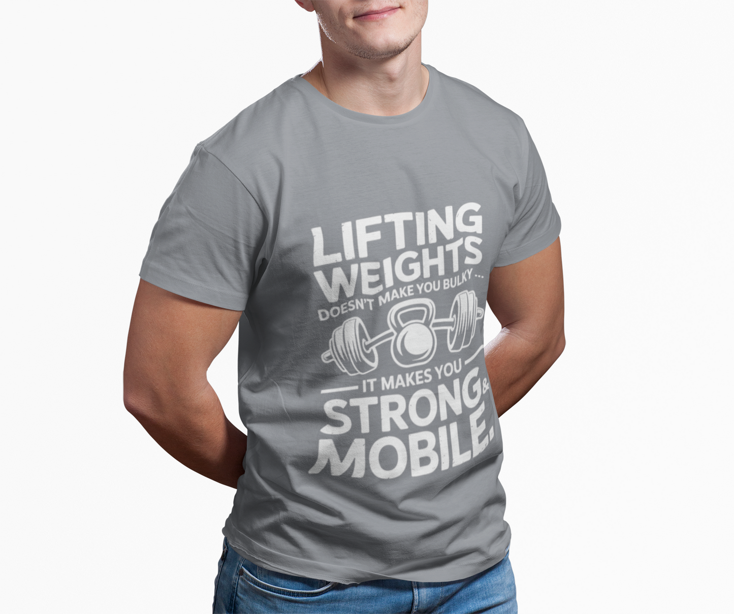 "LIFTING WEIGHTS "Unisex Performance Fitness T-shirt - Motivational Gym Wear, Workout Apparel, Gift for Gym Lovers, Lifting Tees, Active Lifestyle