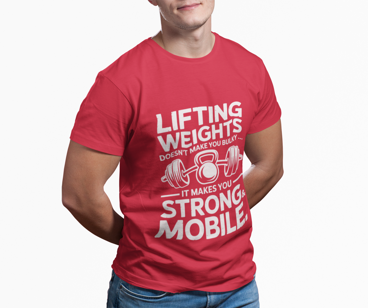 "LIFTING WEIGHTS "Unisex Performance Fitness T-shirt - Motivational Gym Wear, Workout Apparel, Gift for Gym Lovers, Lifting Tees, Active Lifestyle
