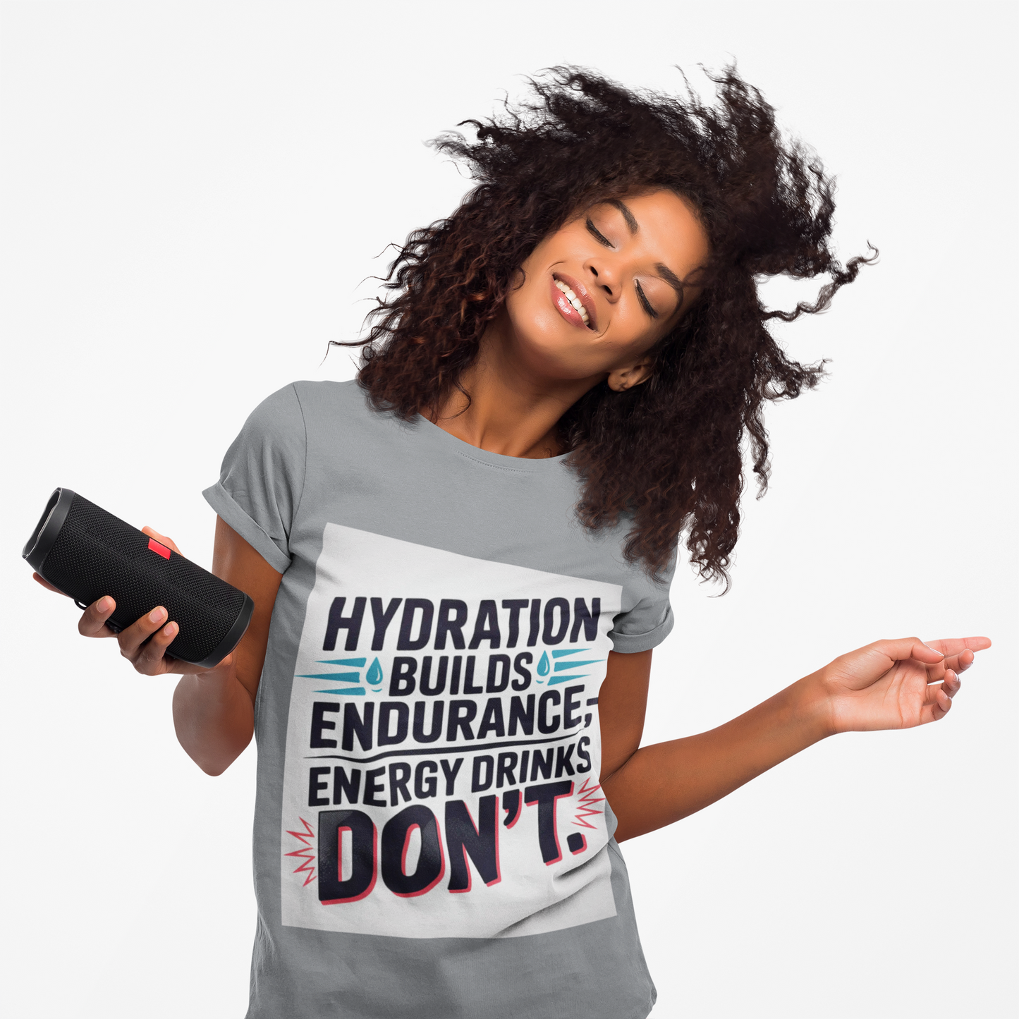 Hydration Tips Unisex Performance T-shirt, Workout Tee, Fitness Apparel, Activewear, Sports Shirt, Gym Outfit