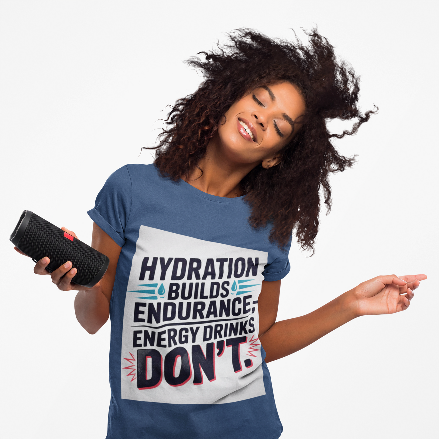 Hydration Tips Unisex Performance T-shirt, Workout Tee, Fitness Apparel, Activewear, Sports Shirt, Gym Outfit