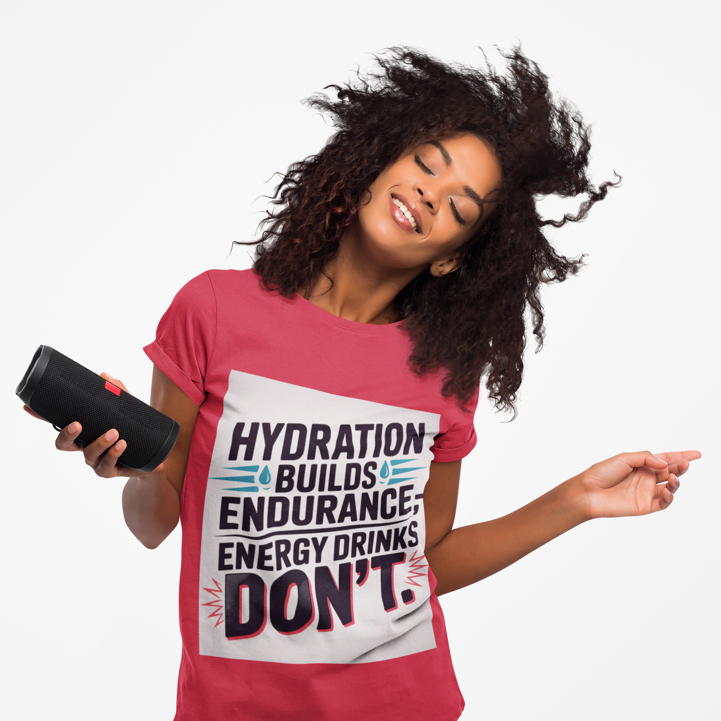 Hydration Tips Unisex Performance T-shirt, Workout Tee, Fitness Apparel, Activewear, Sports Shirt, Gym Outfit