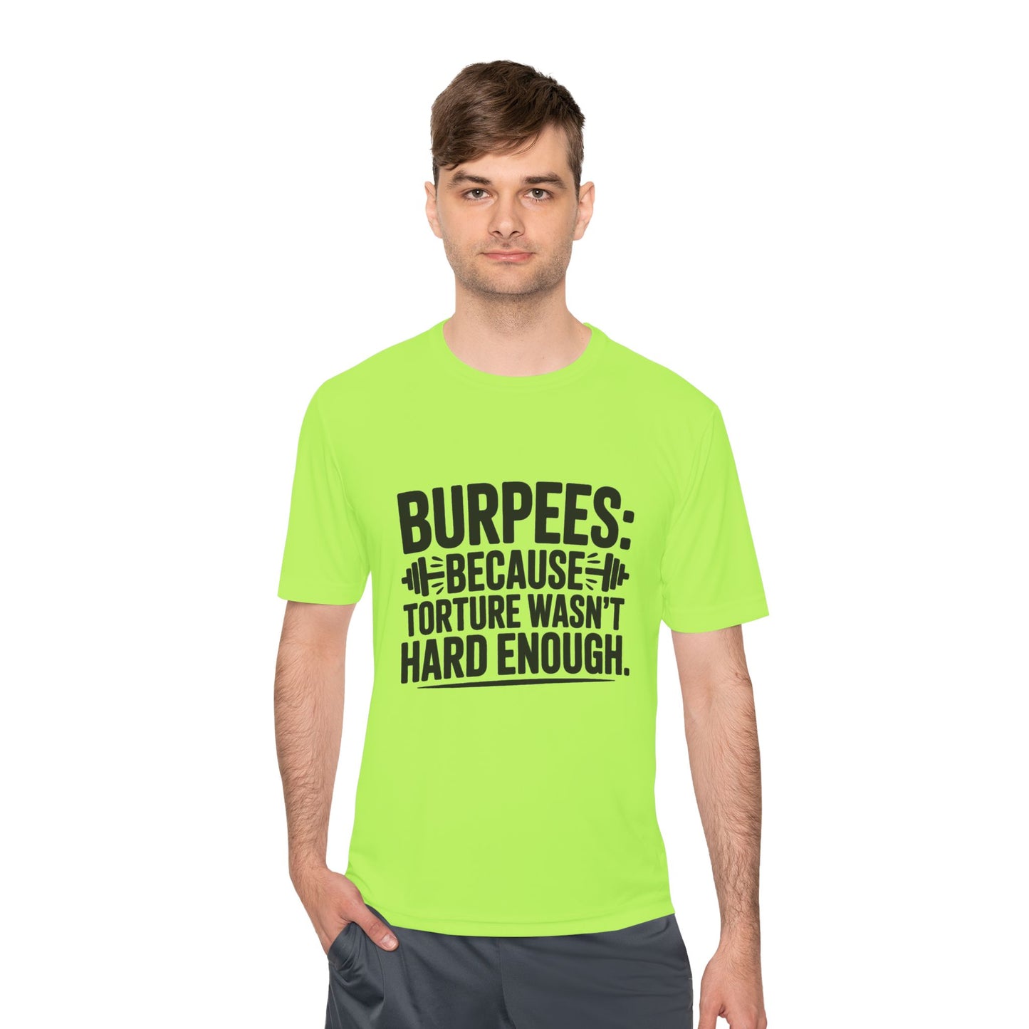 Unisex Workout Tee | Burpees Because Torture wasn't Good Enough Shirt | Fitness Gift | Gymwear | Sports Apparel | Exercise Top | Activewear