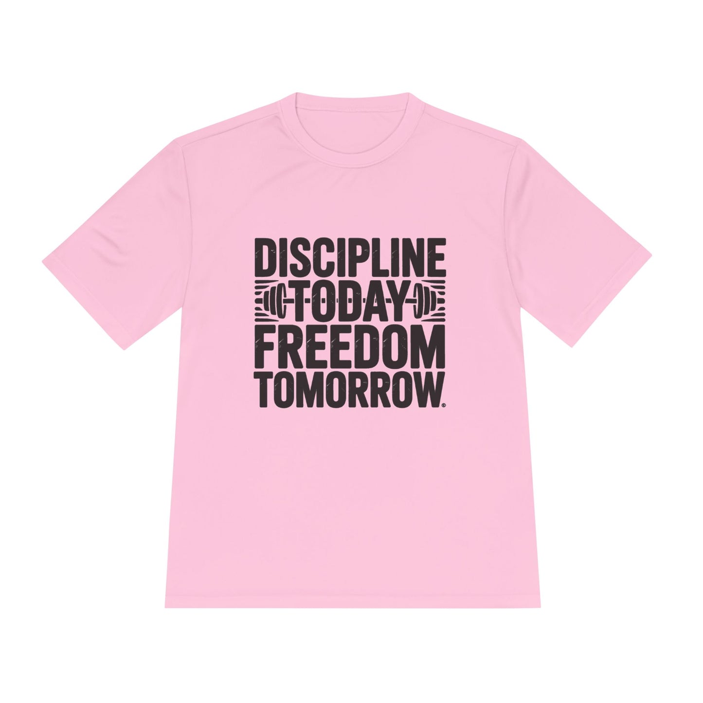 Unisex Fitness Motivation Tee , Discipline Today Freedom Tomorrow | Gym Shirt, Workout Gear, Inspirational Tee, Activewear Gift, Sports Apparel