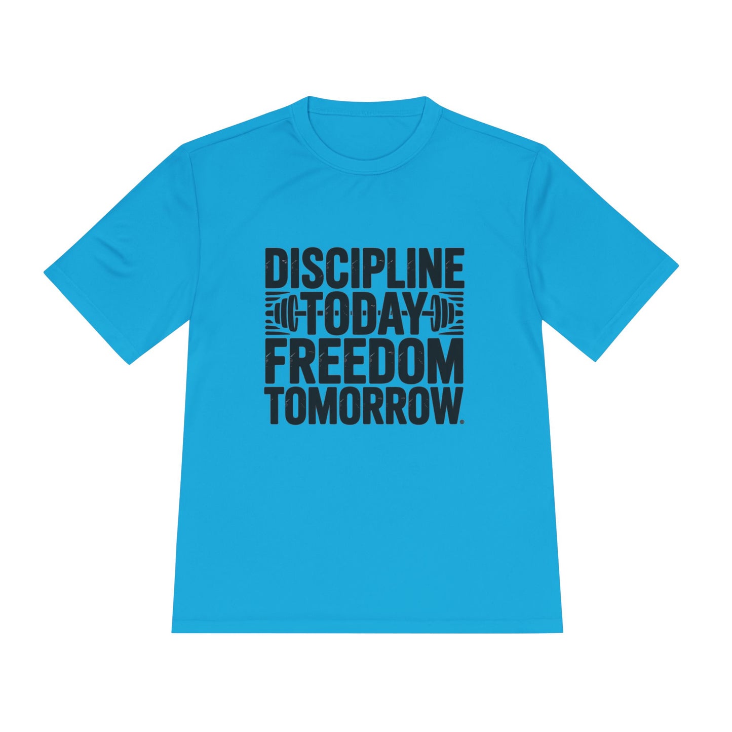 Unisex Fitness Motivation Tee , Discipline Today Freedom Tomorrow | Gym Shirt, Workout Gear, Inspirational Tee, Activewear Gift, Sports Apparel