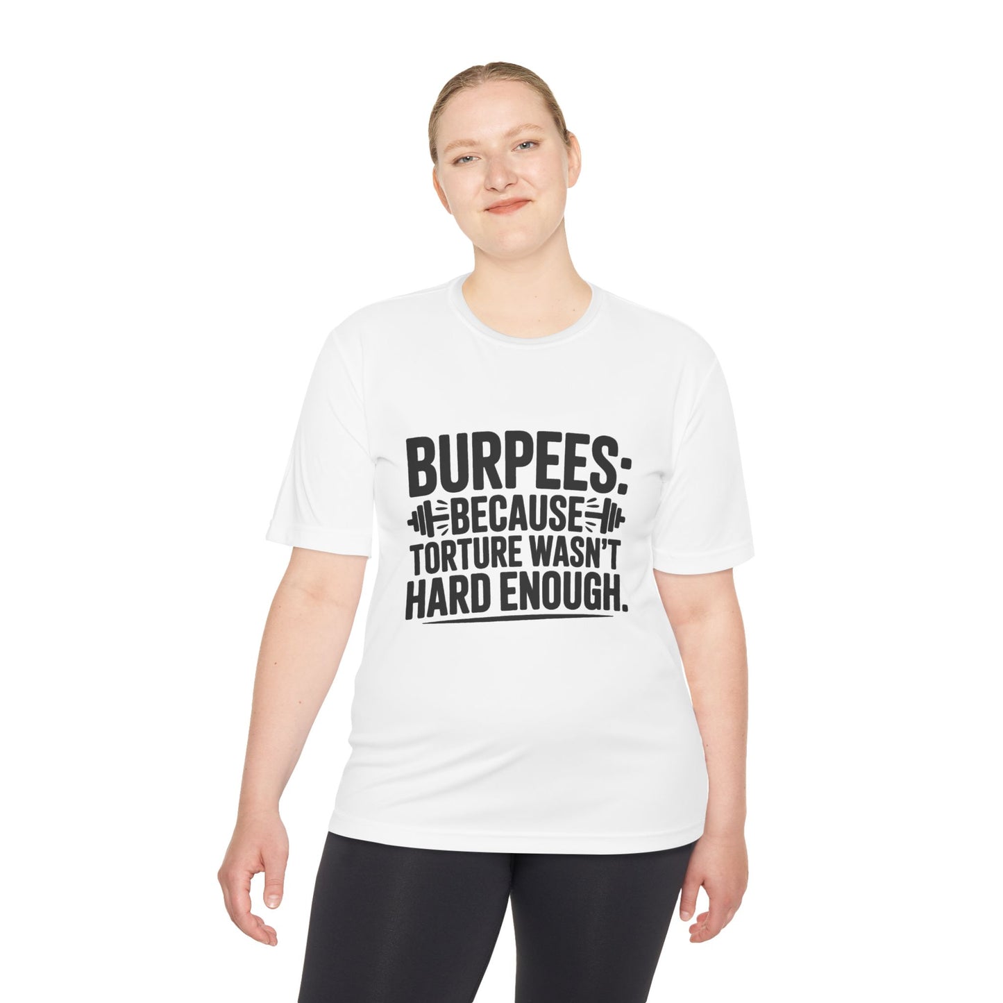 Unisex Workout Tee | Burpees Because Torture wasn't Good Enough Shirt | Fitness Gift | Gymwear | Sports Apparel | Exercise Top | Activewear