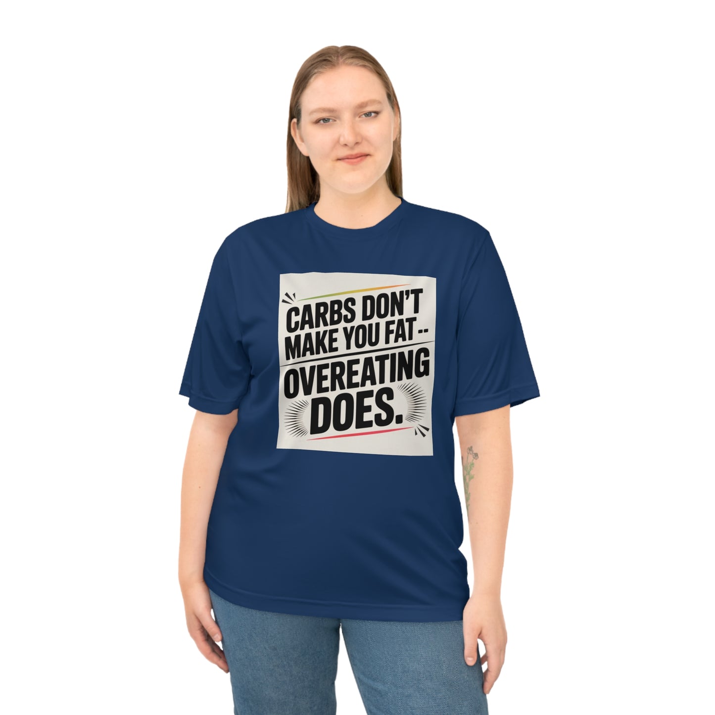 Performance Motivational T-shirt with Fitness Quote, Gym Shirt, Workout Tee, Casual Athletic Wear, Gift for Fitness Lovers