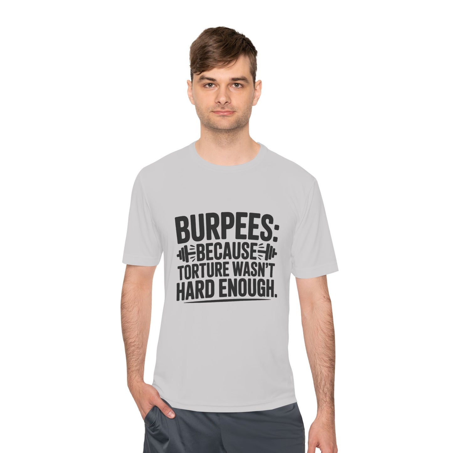 Unisex Workout Tee | Burpees Because Torture wasn't Good Enough Shirt | Fitness Gift | Gymwear | Sports Apparel | Exercise Top | Activewear