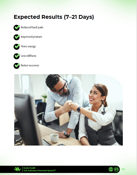 7 Day Anti-Sedentary Movement System - HustleHealthShop