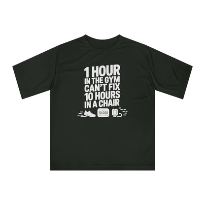 10,000 Steps Unisex Gym Motivation T-shirt - Fitness Gear, Workout Apparel, Exercise Tee, Casual Wear, Gift for Fitness Lovers - HustleHealthShop