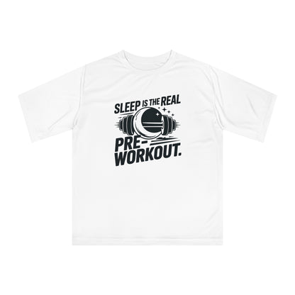 Sleep Is The Best Pre-workout Performance T-Shirt with Motivational Design, Gym Apparel, Fitness Gift, Workout Tee, Activewear for Workout Enthusiasts, Ideal for [...] - HustleHealthShop