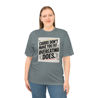 Performance Motivational T-shirt with Fitness Quote, Gym Shirt, Workout Tee, Casual Athletic Wear, Gift for Fitness Lovers