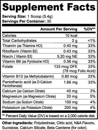 Lemonade Electrolyte Powder