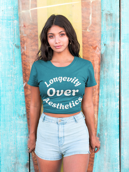 Unisex Moisture Wicking Tee: Longevity Over Aesthetics, Sports Shirt, Fitness Apparel, Workout Tee, Activewear, Casual Wear, Gift for [...]