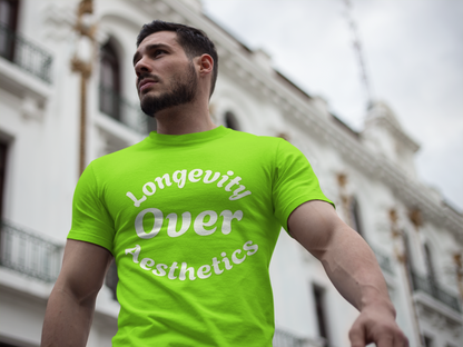 Unisex Moisture Wicking Tee: Longevity Over Aesthetics, Sports Shirt, Fitness Apparel, Workout Tee, Activewear, Casual Wear, Gift for [...]
