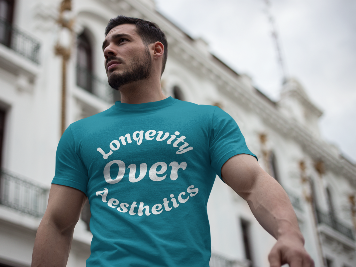Unisex Moisture Wicking Tee: Longevity Over Aesthetics, Sports Shirt, Fitness Apparel, Workout Tee, Activewear, Casual Wear, Gift for [...]