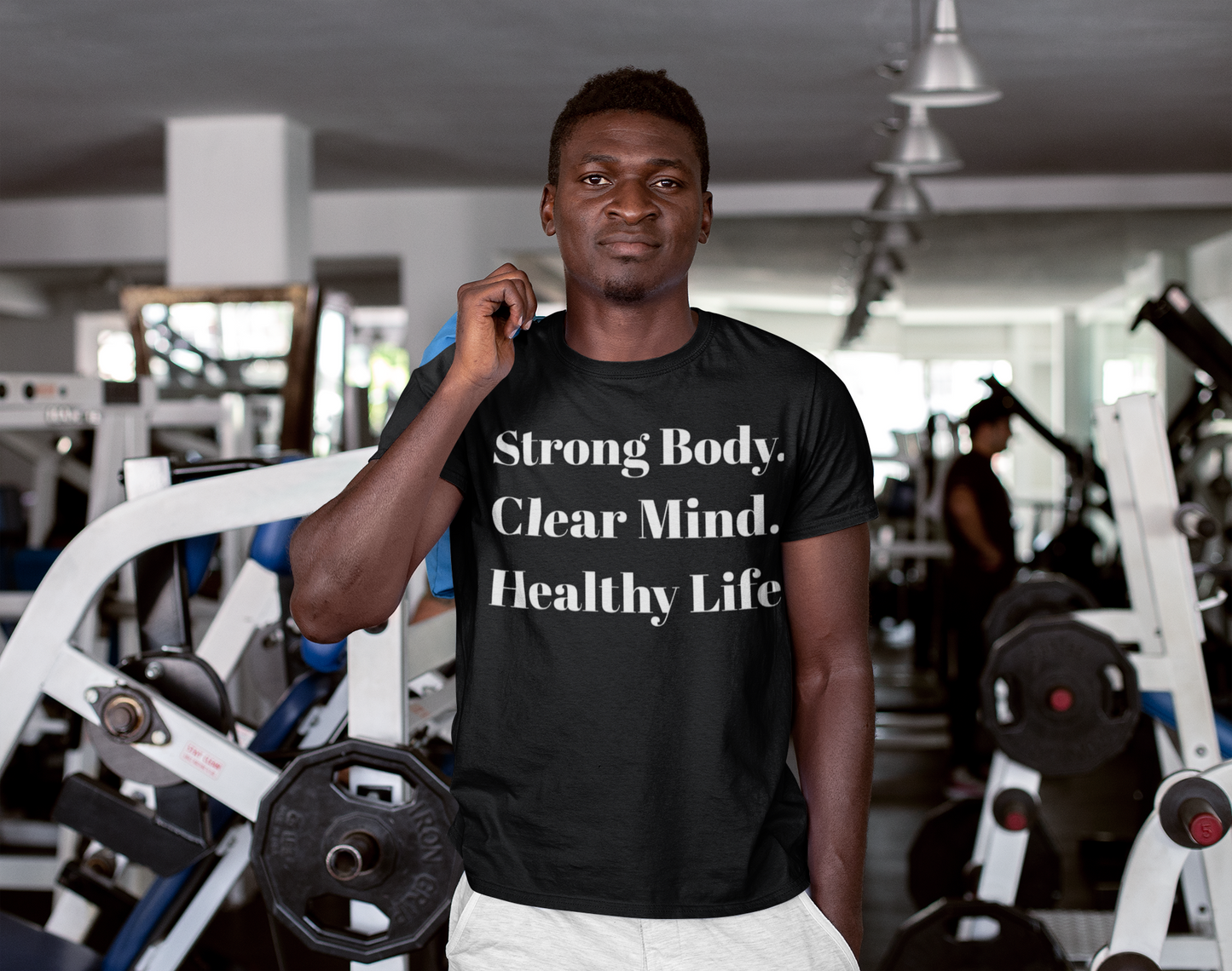 Unisex Moisture Wicking Workout Tee - Strong Body, Clear Mind, Healthy Life- Inspiring Quotes for Fitness Lovers, Gym Shirts, Activewear, Healthy Lifestyle Apparel, Gift for [...]