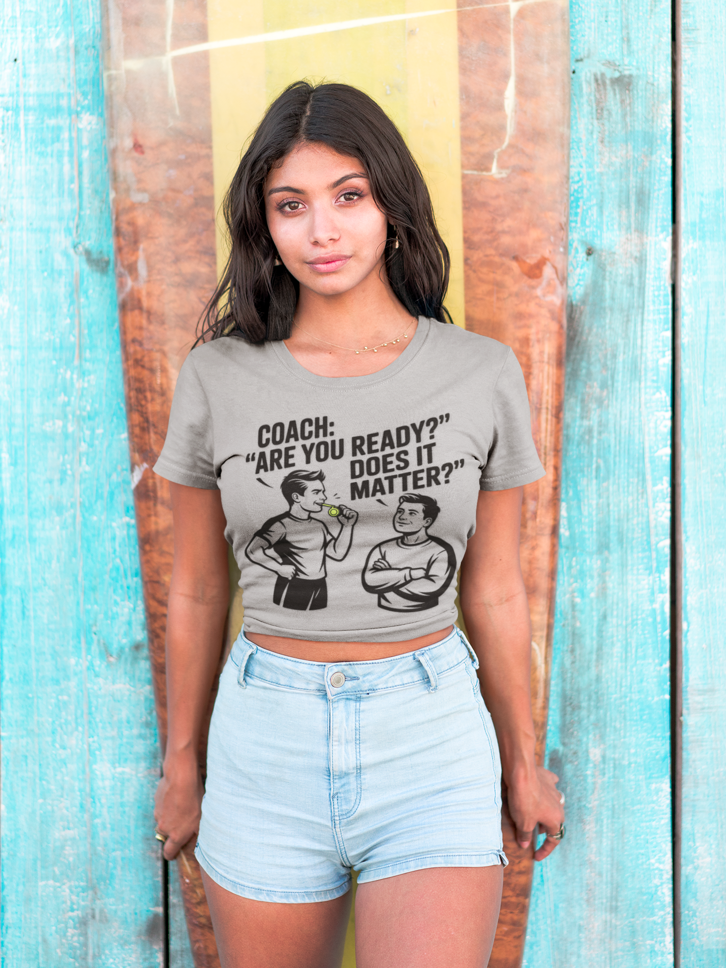 Unisex Moisture-Wicking Tee: Are You Ready Funny Quote, Workout Shirt, Fitness Gear, Sports Apparel, Exercise Tee, Gym Wear