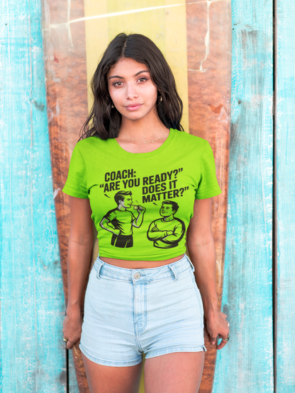 Unisex Moisture-Wicking Tee: Are You Ready Funny Quote, Workout Shirt, Fitness Gear, Sports Apparel, Exercise Tee, Gym Wear
