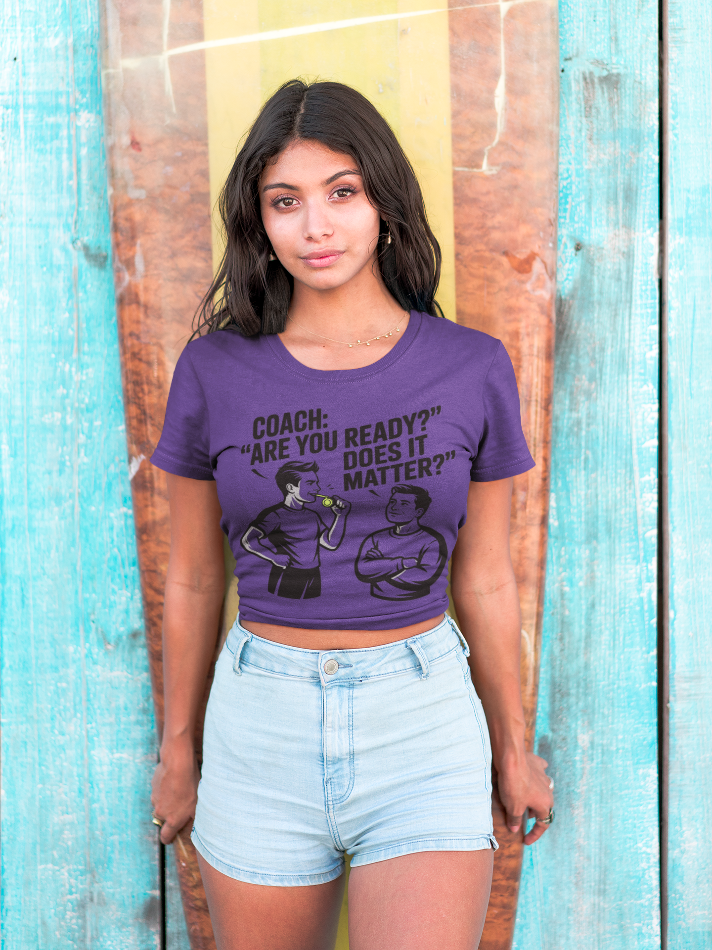 Unisex Moisture-Wicking Tee: Are You Ready Funny Quote, Workout Shirt, Fitness Gear, Sports Apparel, Exercise Tee, Gym Wear