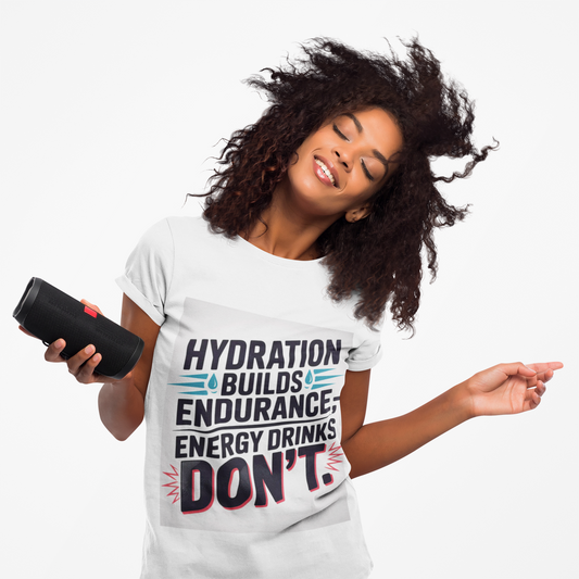 Hydration Tips  Unisex Performance T-shirt, Workout Tee, Fitness Apparel, Activewear, Sports Shirt, Gym Outfit