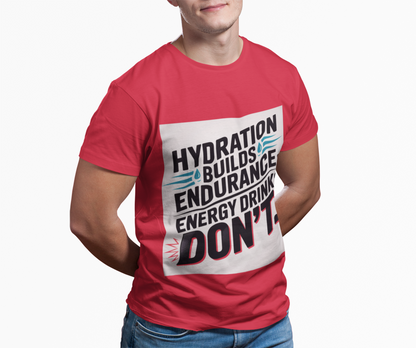 Hydration Tips  Unisex Performance T-shirt, Workout Tee, Fitness Apparel, Activewear, Sports Shirt, Gym Outfit