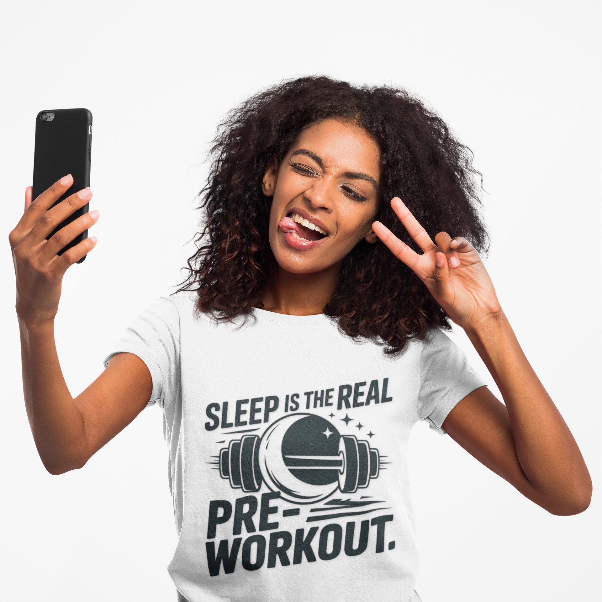 Sleep Is The Best Pre-workout Performance T-Shirt with Motivational Design, Gym Apparel, Fitness Gift, Workout Tee, Activewear for Workout Enthusiasts, Ideal for [...] - HustleHealthShop