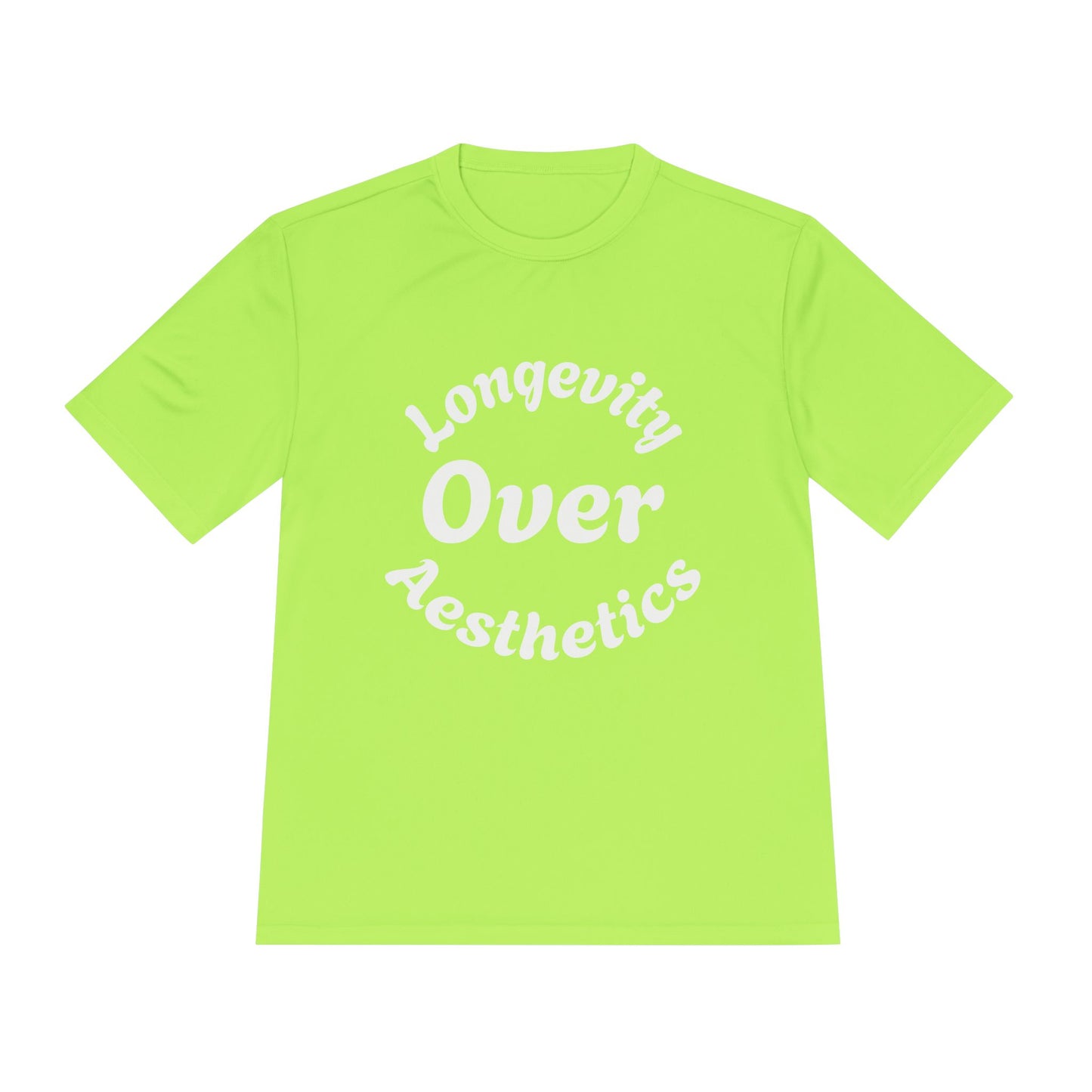 Unisex Moisture Wicking Tee: Longevity Over Aesthetics, Sports Shirt, Fitness Apparel, Workout Tee, Activewear, Casual Wear, Gift for [...]