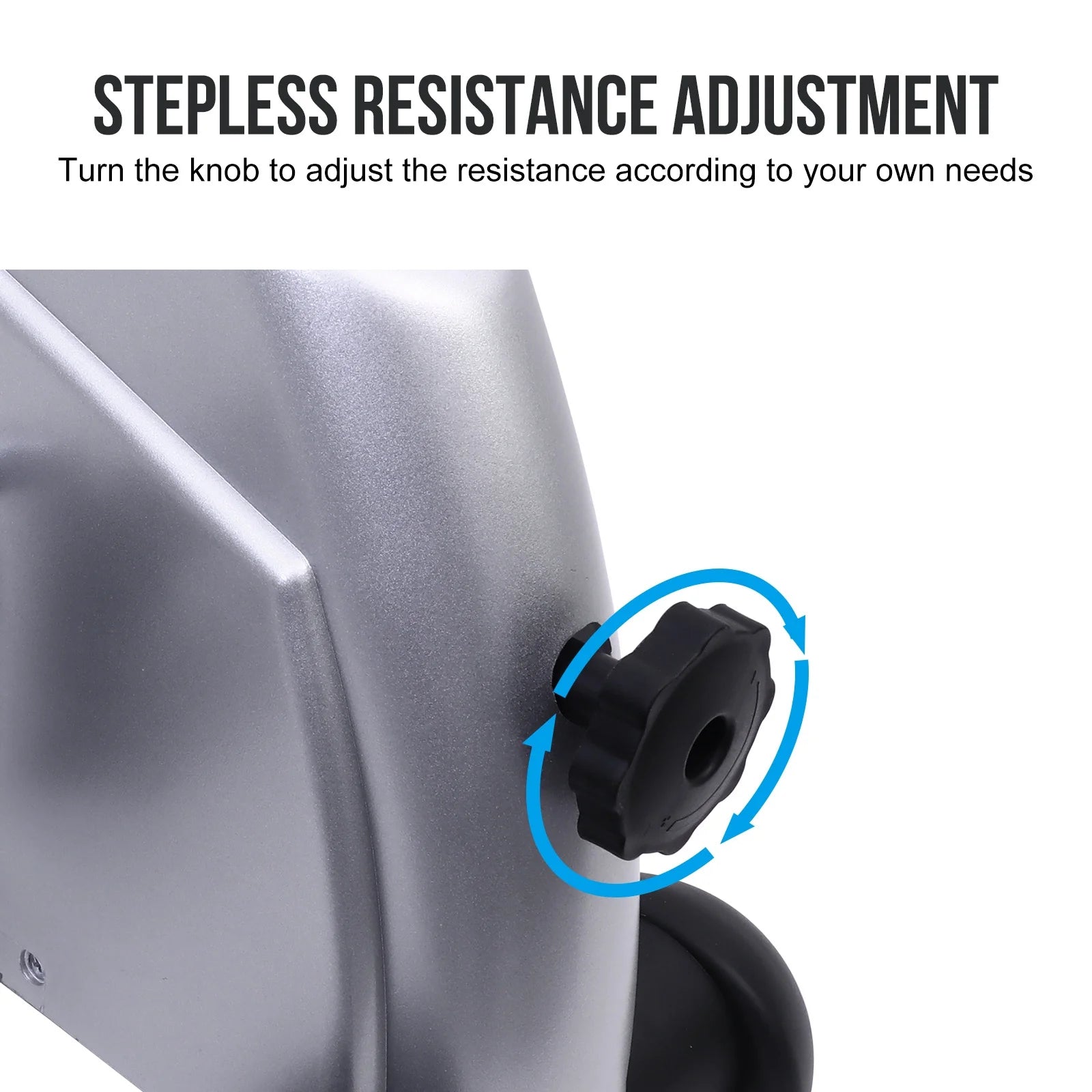 Under Desk Bike Pedal Exerciser Mini Exercise Bike for Arm/Leg Exercise, Pedal Exerciser for Seniors with LCD Display